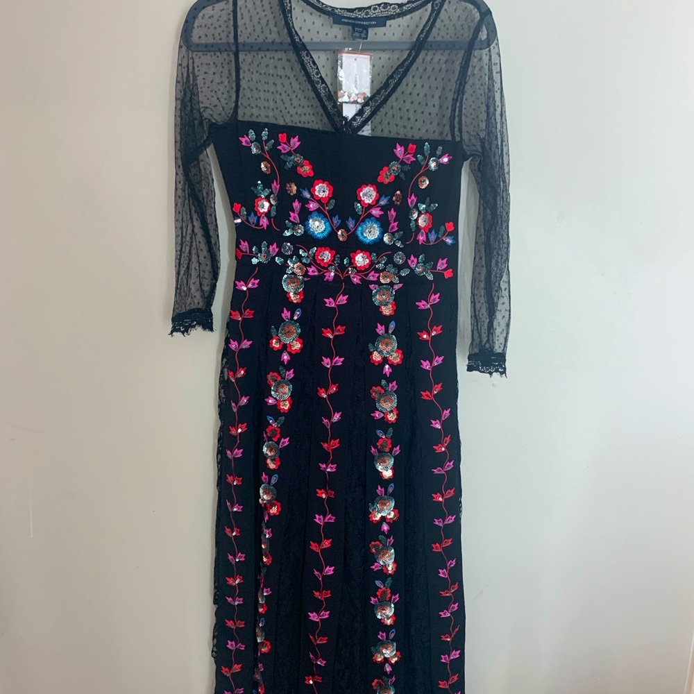 French Connection Edith Floral Maxi Dress